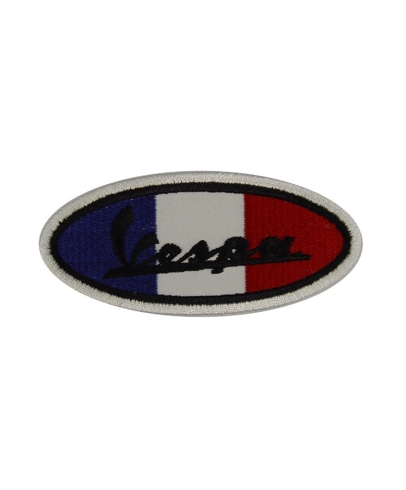 Embroidered patch 10x4 Vespa FRANCE