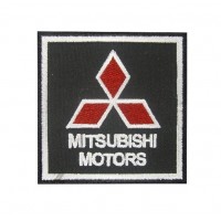 Patch écusson brodé 7x7 Mitsubishi Motors