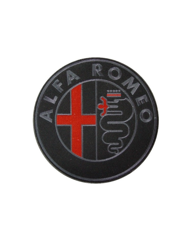 Patch emblema bordado 22x22 ALFA ROMEO