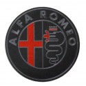 Embroidered patch 22x22 ALFA ROMEO