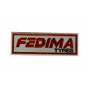 Patch emblema bordado 10x4 FEDIMA TYRES