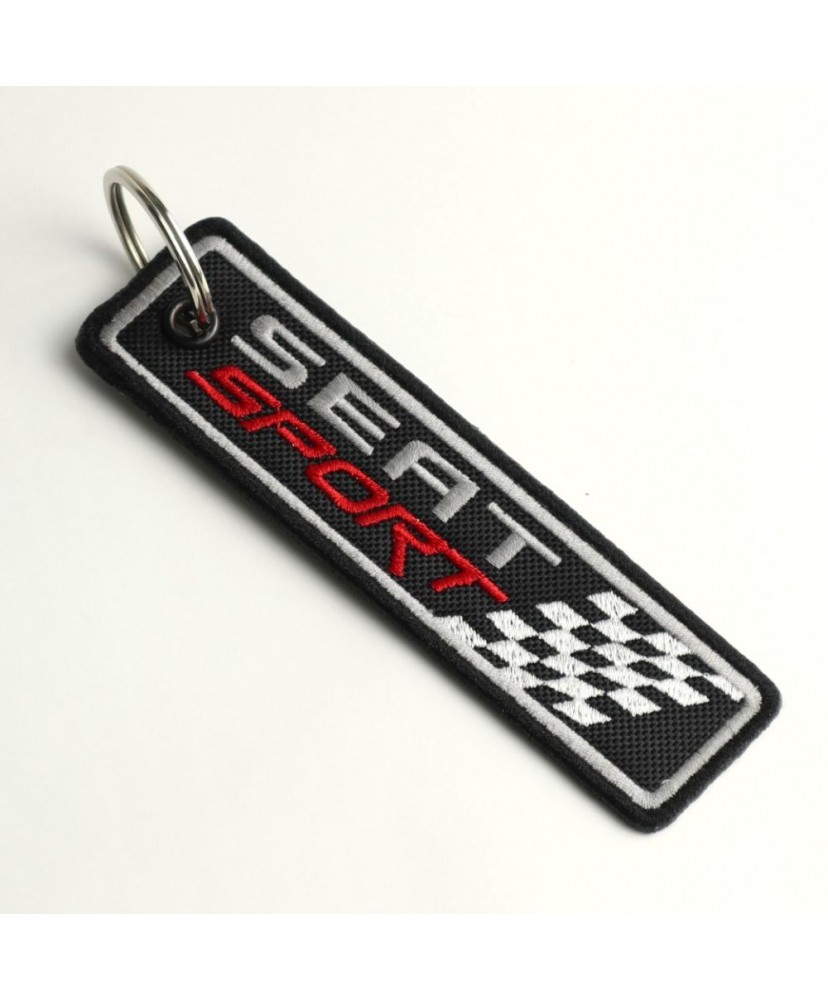 2792 keyring SEAT SPORT 125mm X 33mm