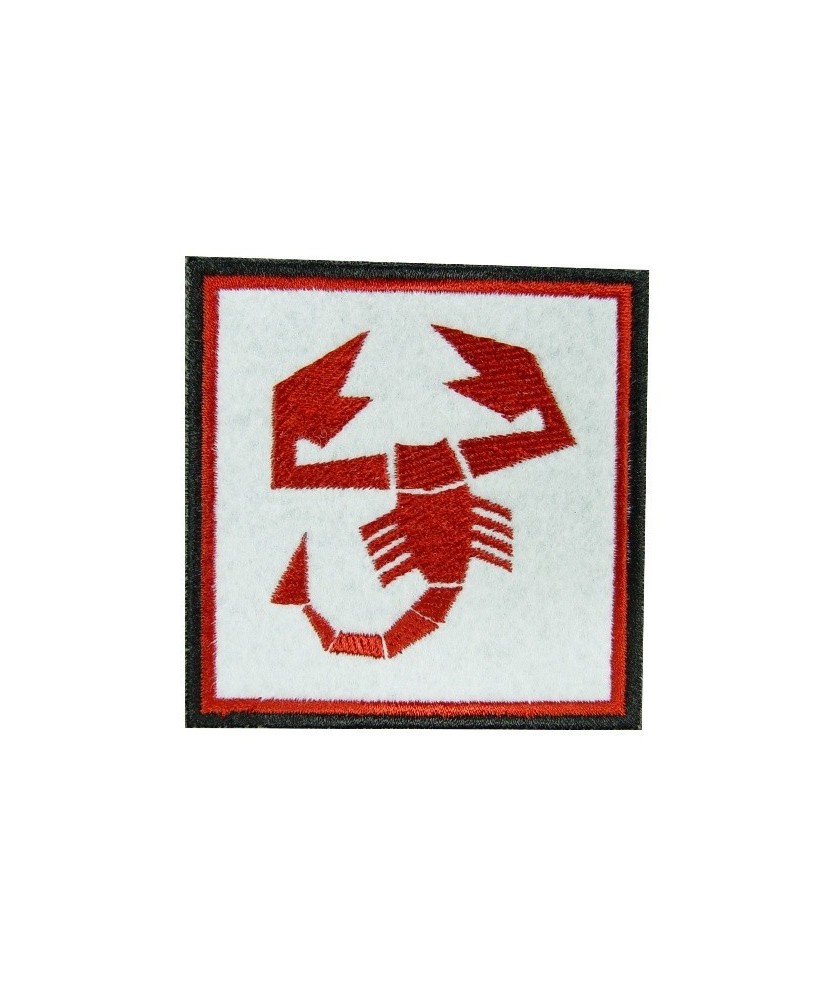 Embroidered patch 7x7 ABARTH SCORPION