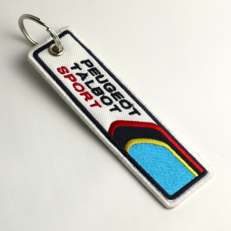 2834 porta chaves PEUGEOT TALBOT SPORT 125mm X 33mm