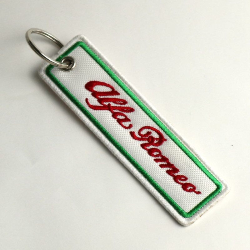 2835 porta chaves ALFA ROMEO QUADRIFOGLIO 125mm X 33mm
