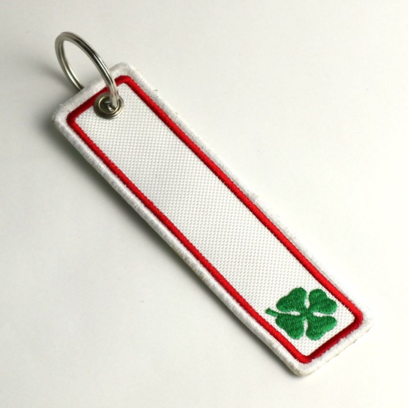2835 porta chaves ALFA ROMEO QUADRIFOGLIO 125mm X 33mm