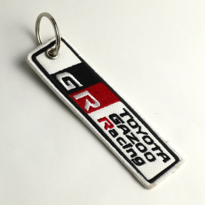 2837 porta chaves  TOYOTA GR GAZOO RACING 125mm X 33mm