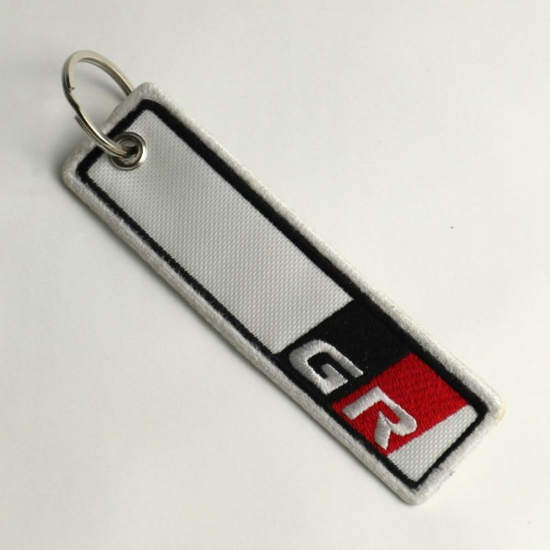 2837 porta chaves  TOYOTA GR GAZOO RACING 125mm X 33mm