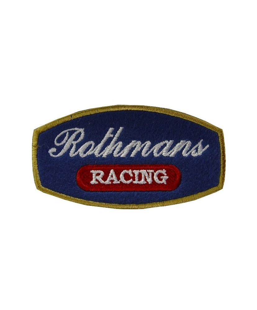 Patch emblema bordado 9x5 ROTHMANS RACING