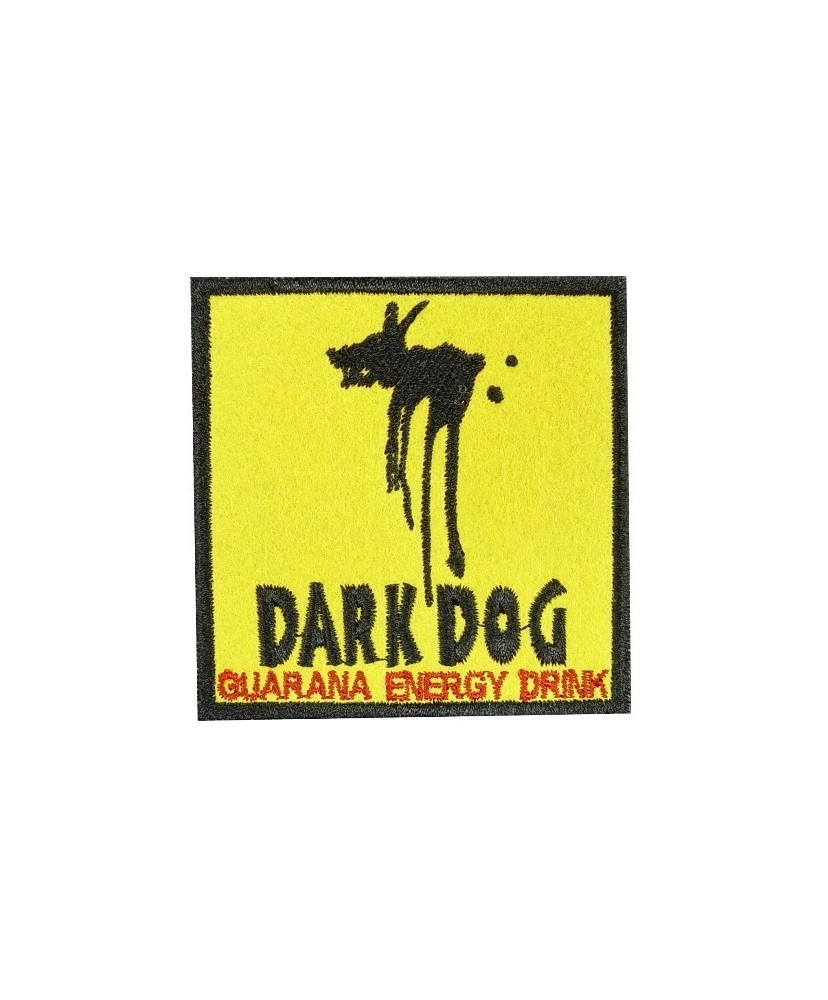 Embroidered patch 7x7 DARK DOG