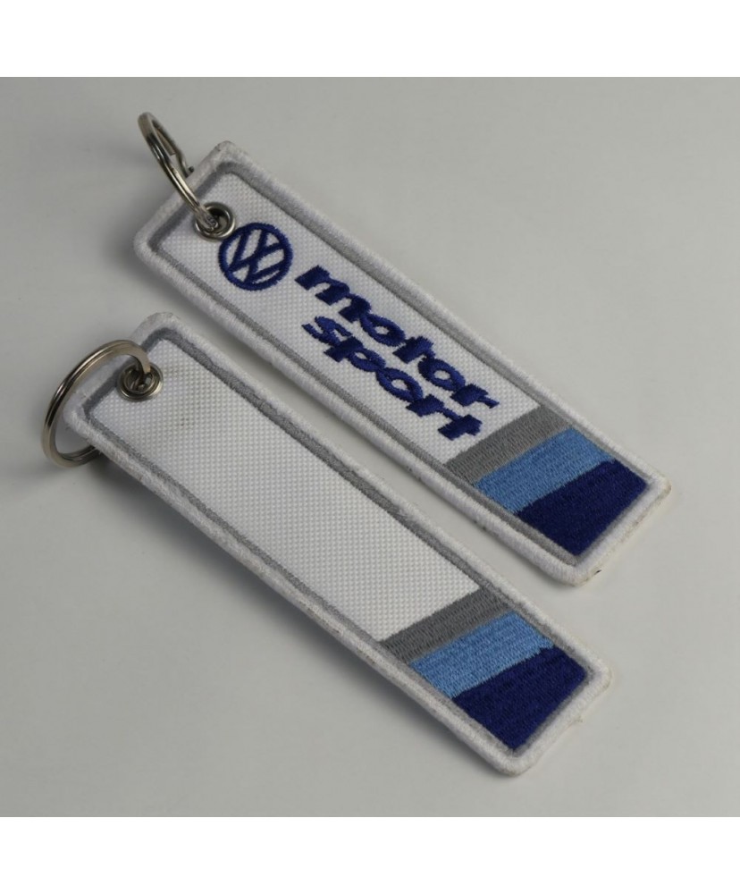 2851 llavero VW VOLKSWAGEN MOTORSPORT 125mm X 33mm