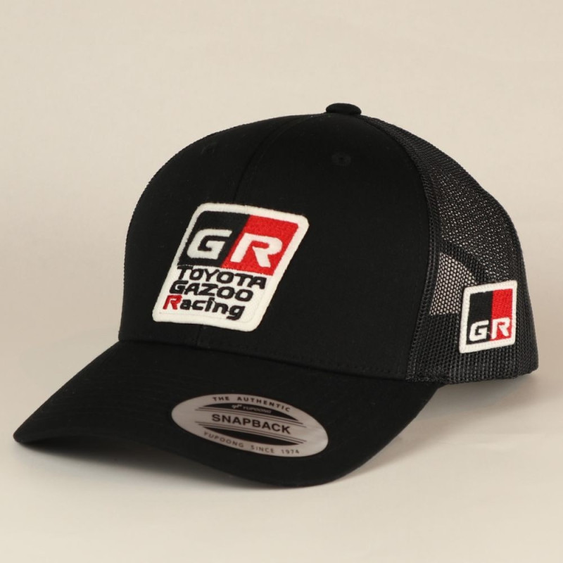 2724 BONÉ TOYOTA GR GAZOO RACING TRUCKER ADULTO 6 PAINÉIS yupoong classics