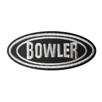 Embroidered patch 10x4 BOWLER