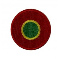 Embroidered patch 4x4 Portugal flag Vespa