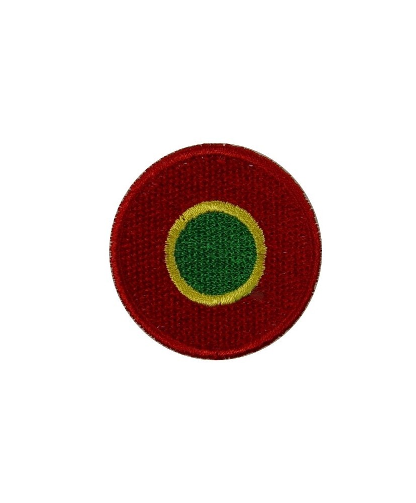 Embroidered patch 4x4 Portugal flag Vespa