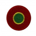 Patch emblema bordado 4x4 bandeira Portugal Vespa