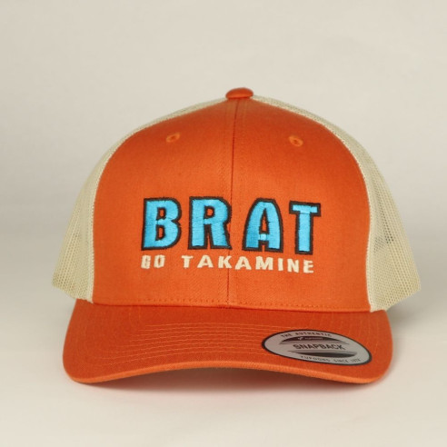 2855 BONÉ BRAT TAKAMINE RETRO TRUCKER ADULTO 6 PAINÉIS yupoong classics