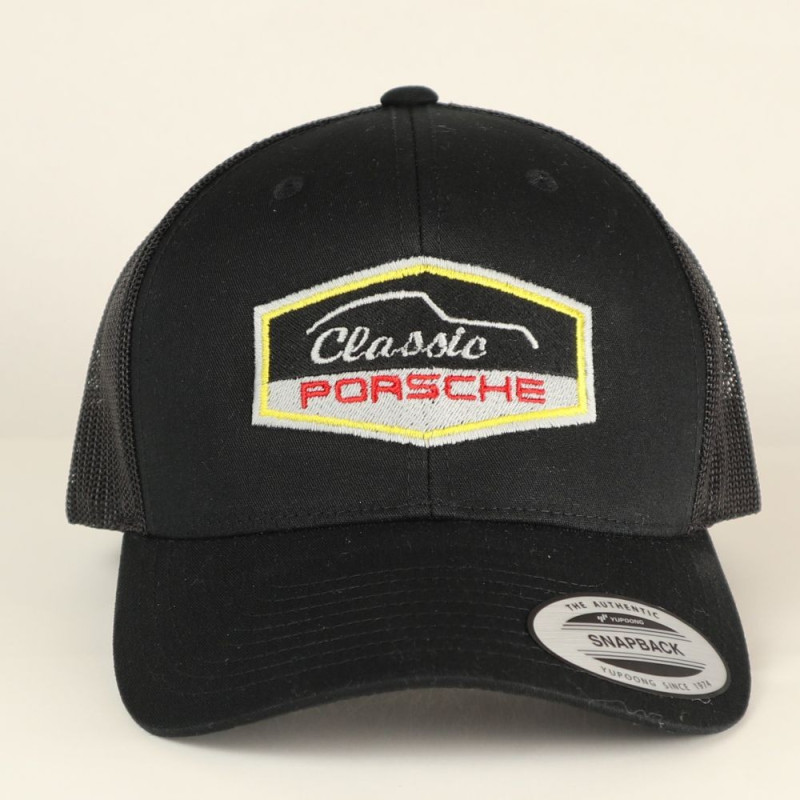 2887 GORRA PORSCHE CLASSIC TRUCKER 6 PANELES ADULTO yupoong classics