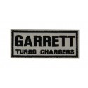 Patch emblema bordado 10x4 GARRETT TURBO CHARGERS