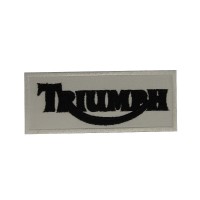 Embroidered patch 10x4 TRIUMPH MOTORCYCLES
