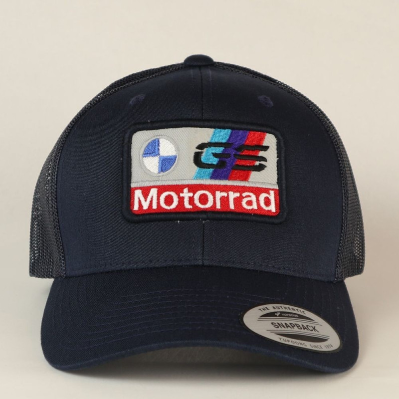 2905 CASQUETTE BMW GS MOTORRAD RETRO TRUCKER ADULTE 6 PANNEAUX yupoong classics