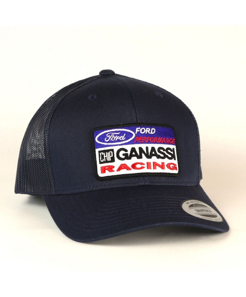 2720 CASQUETTE CHIP GANASSI RACING FORD PERFORMANCE RETRO TRUCKER ADULTE 6 PANNEAUX yupoong classics