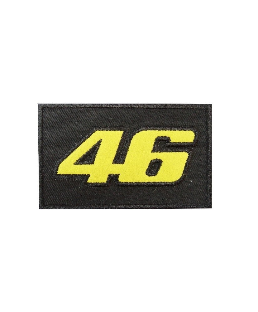 Embroidered patch 10x6 VALENTINO ROSSI Nº 46