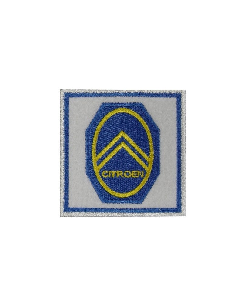 Embroidered patch 7x7 CITROEN 1919 LOGO