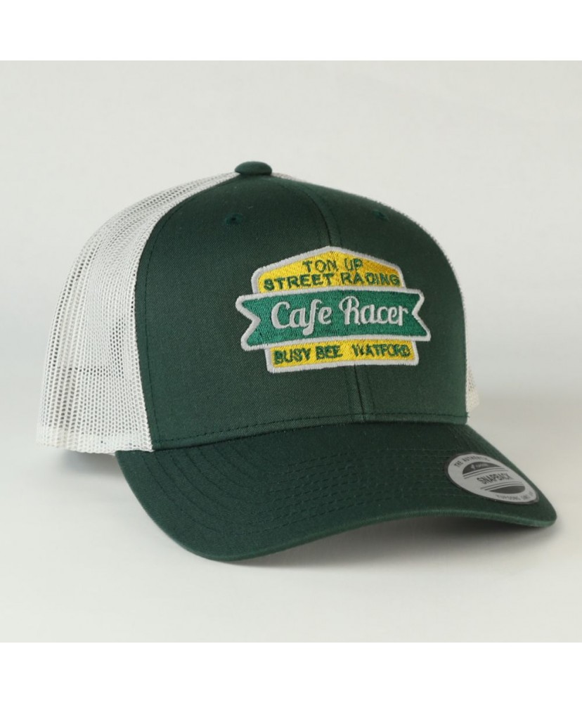 2921 CAFE RACER ADULT RETRO TRUCKER 6 PANELS CAP yupoong classics