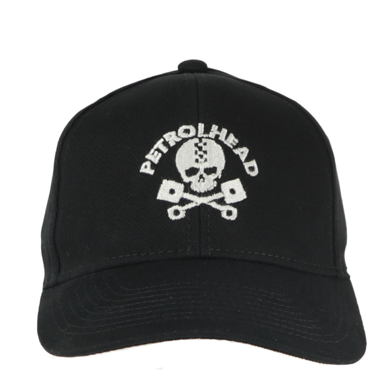 2927 CASQUETTE PETROLHEAD ADULTE 6 PANNEAUX petrol head