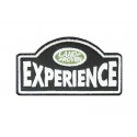 Embroidered patch 9x7 Land Rover EXPERIENCE