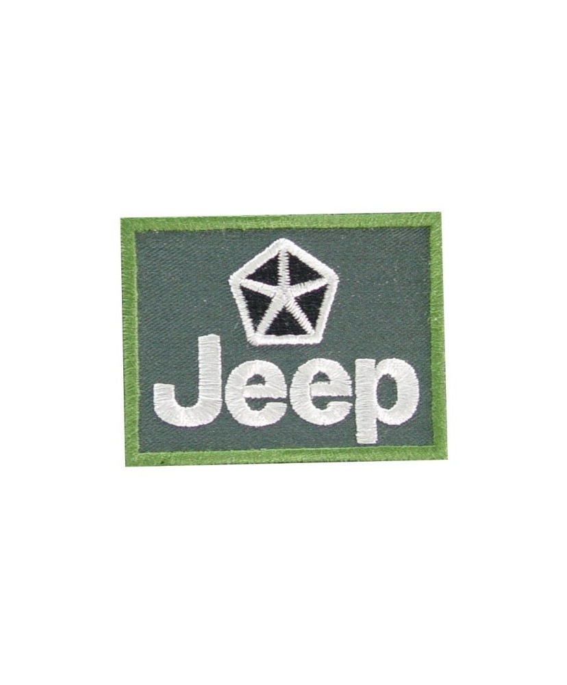 Patch emblema bordado 6X5 JEEP