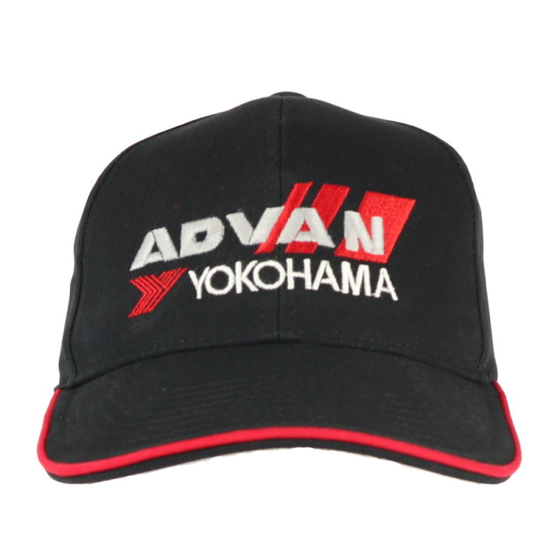 3032 CASQUETTE  YOKOHAMA ADVAN ADULTE 6 PANNEAUX