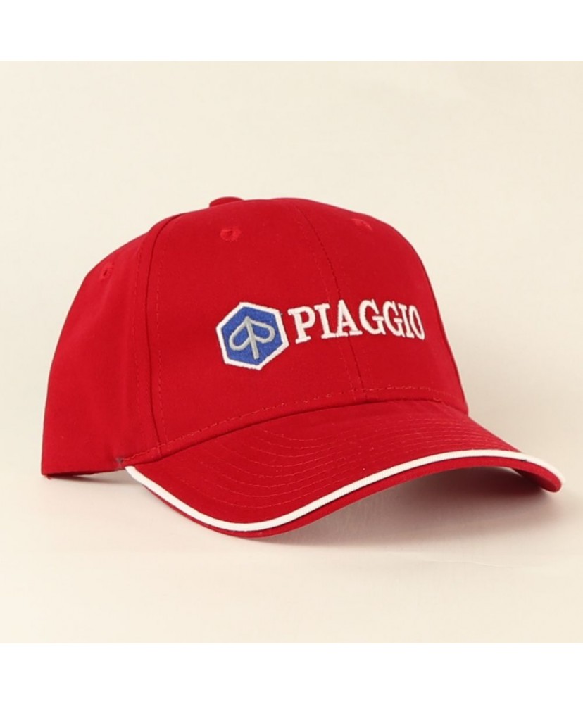 3093 GORRA PIAGGIO 6 PANELES ADULTO