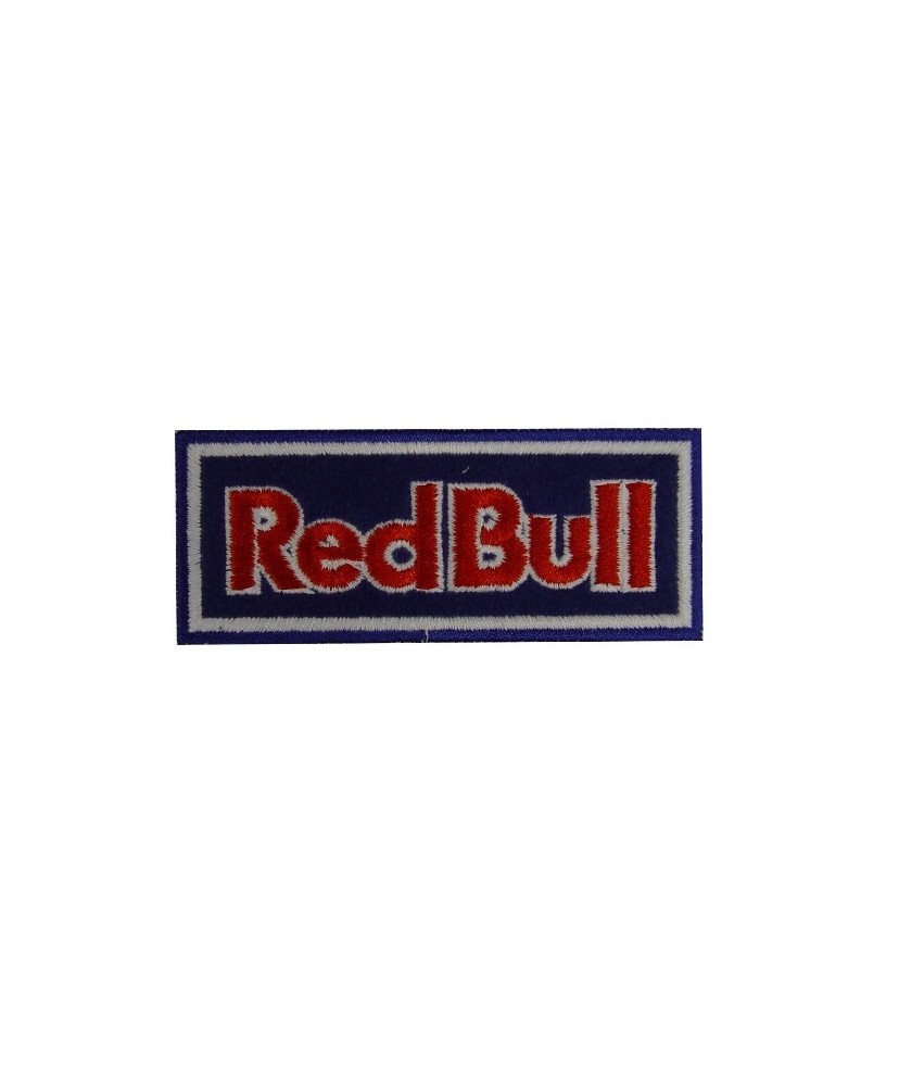 Patch écusson brodé 10x4 Red Bull