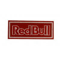 Patch emblema bordado 10x4 Red Bull