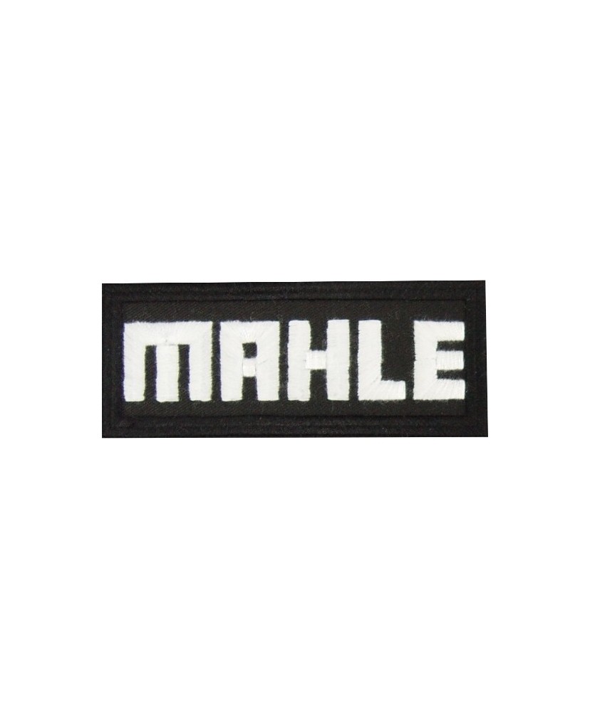 Embroidered patch 10x4 Mahle