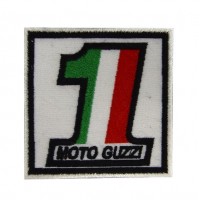 Patch emblema bordado 7x7 Moto Guzzi nº 1