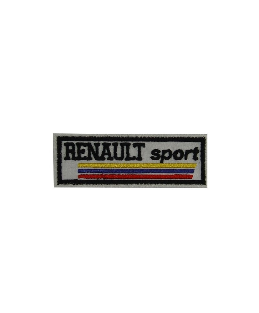 Embroidered patch 10x4 Renault Sport