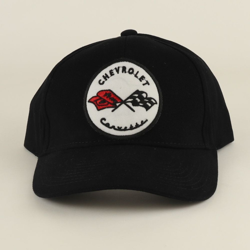 3036 GORRA CHEVROLET CORVETTE 6 PANELES ADULTO