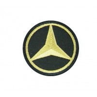 Patch emblema bordado 5X5 MERCEDES