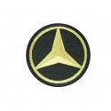 Embroidered patch 5X5 MERCEDES