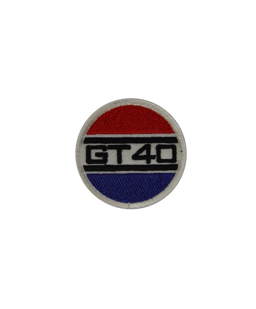Patch emblema bordado 5X5 FORD GT 40
