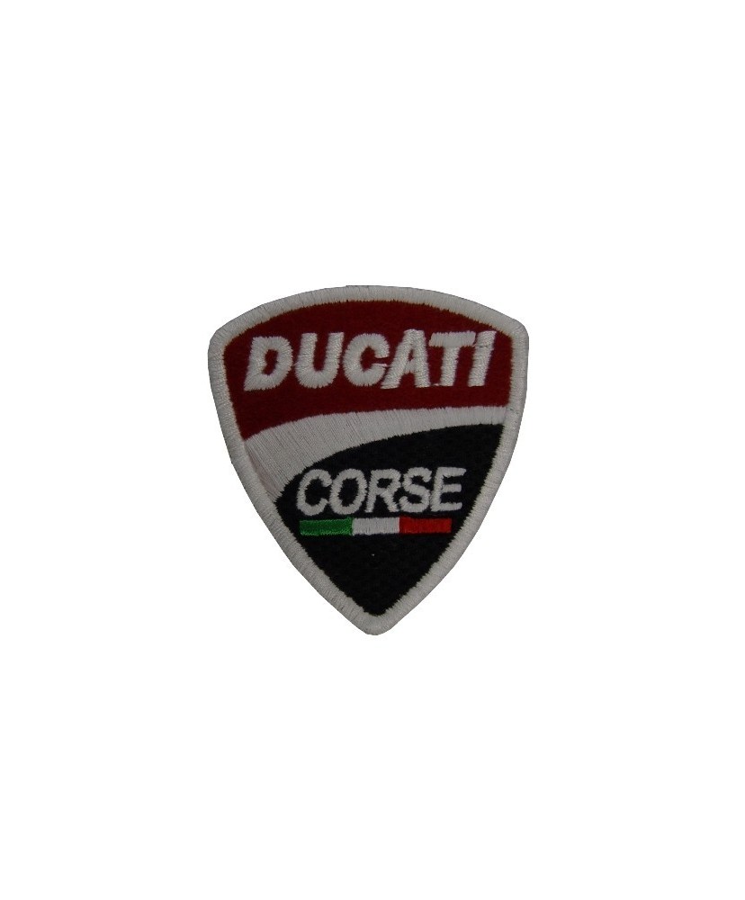 Patch emblema bordado 6X6 DUCATI CORSE ITALIA