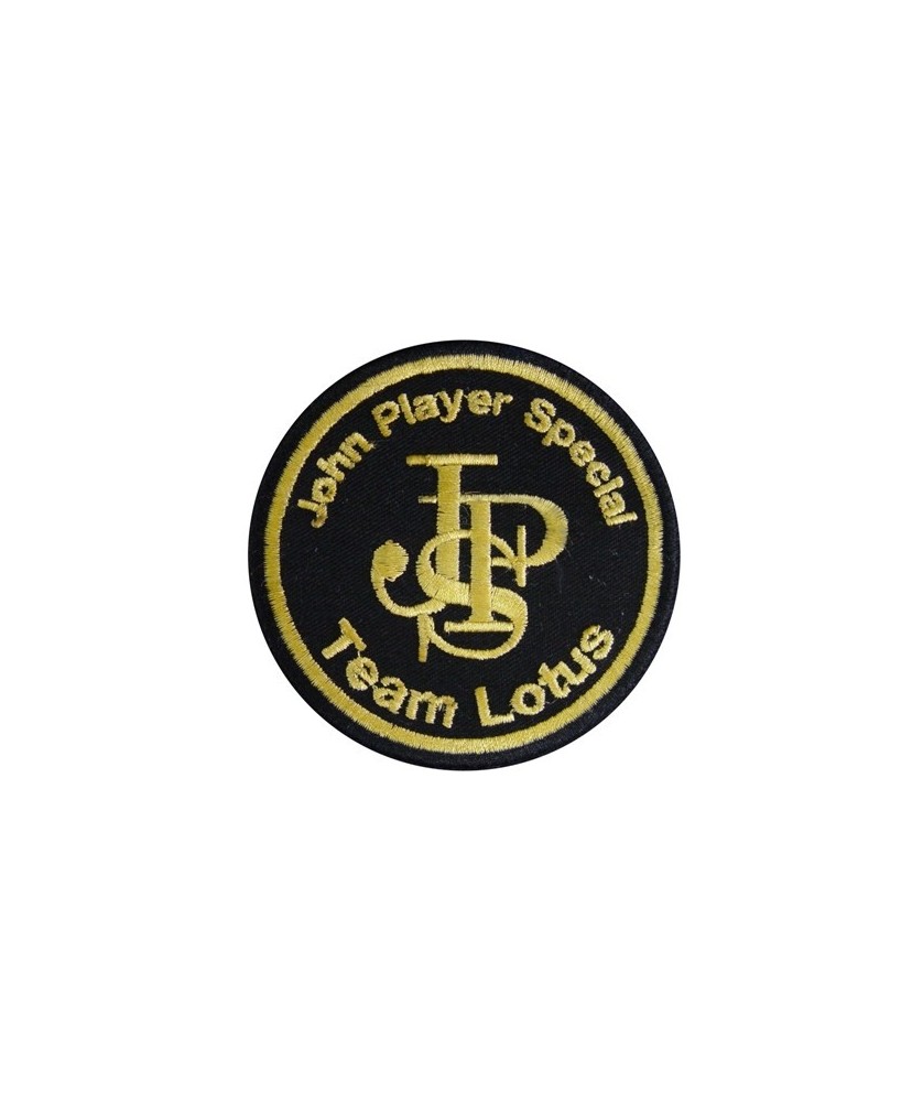 Embroidered patch 7x7 LOTUS JPS TEAM LOTUS JOHN PLAYER SPECIAL